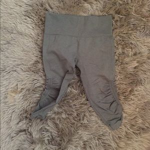 Lululemon Military Green Cinched Crop